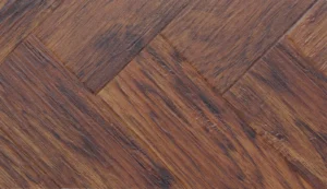 Parquet - Distressed Aged Hickory PQ 3055 – Parquet / Herringbone flooring sample
