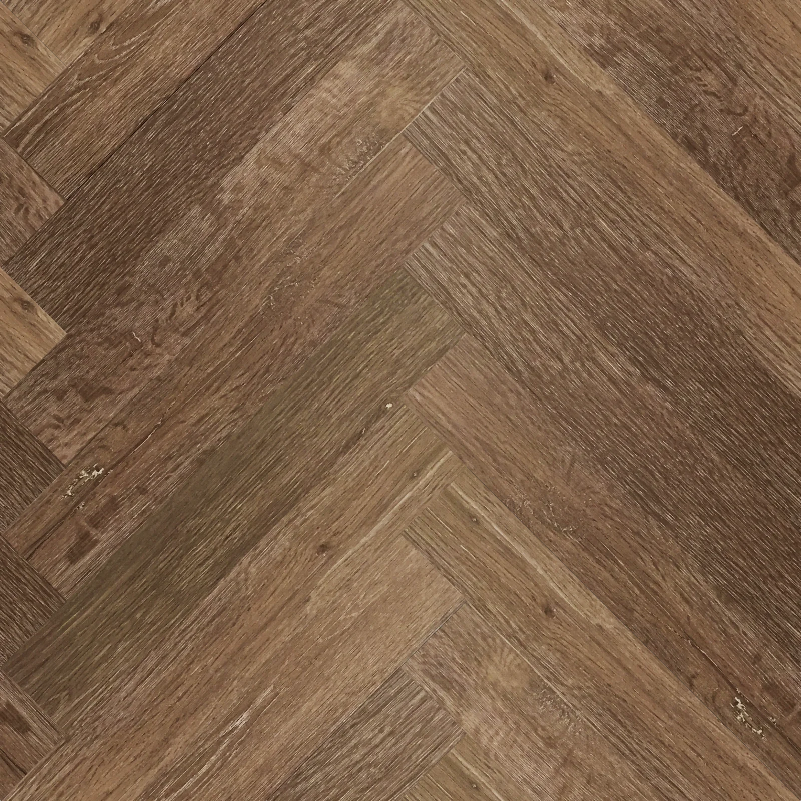 Parquet - Distressed Smoked Oak PQ 3610 – Parquet / Herringbone flooring sample
