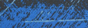 Blue and black diagonal-pattern carpet tile plank