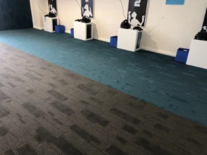 Aotea Square - Teal 762 flooring sample