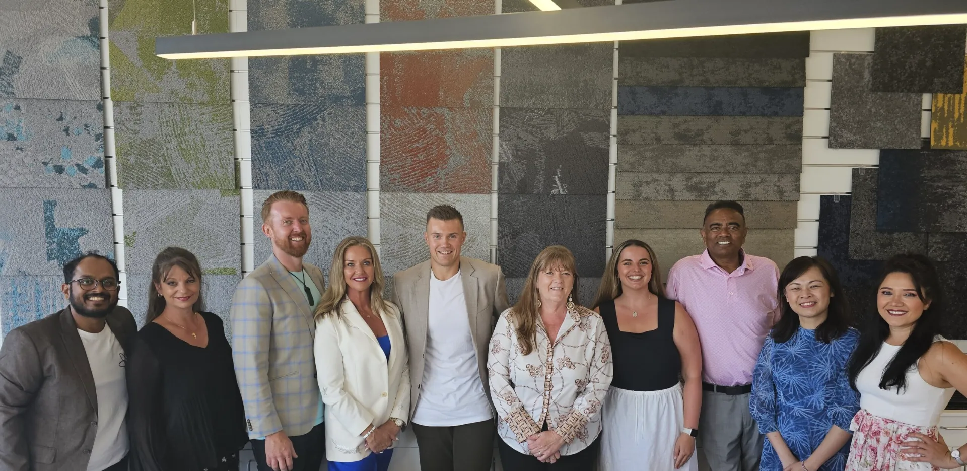 The Project Floors team standing together