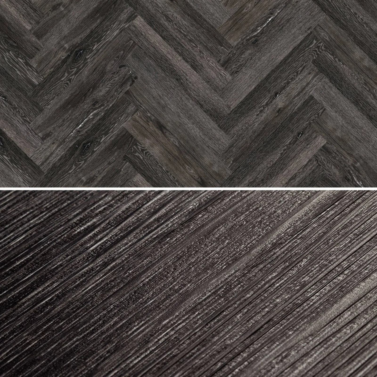 Parquet – Chalk Black Ash PQ 3620 - Parquet / Herringbone